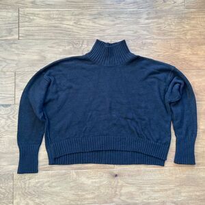 Free People Vancouver Turtleneck Sweater Size S? Black